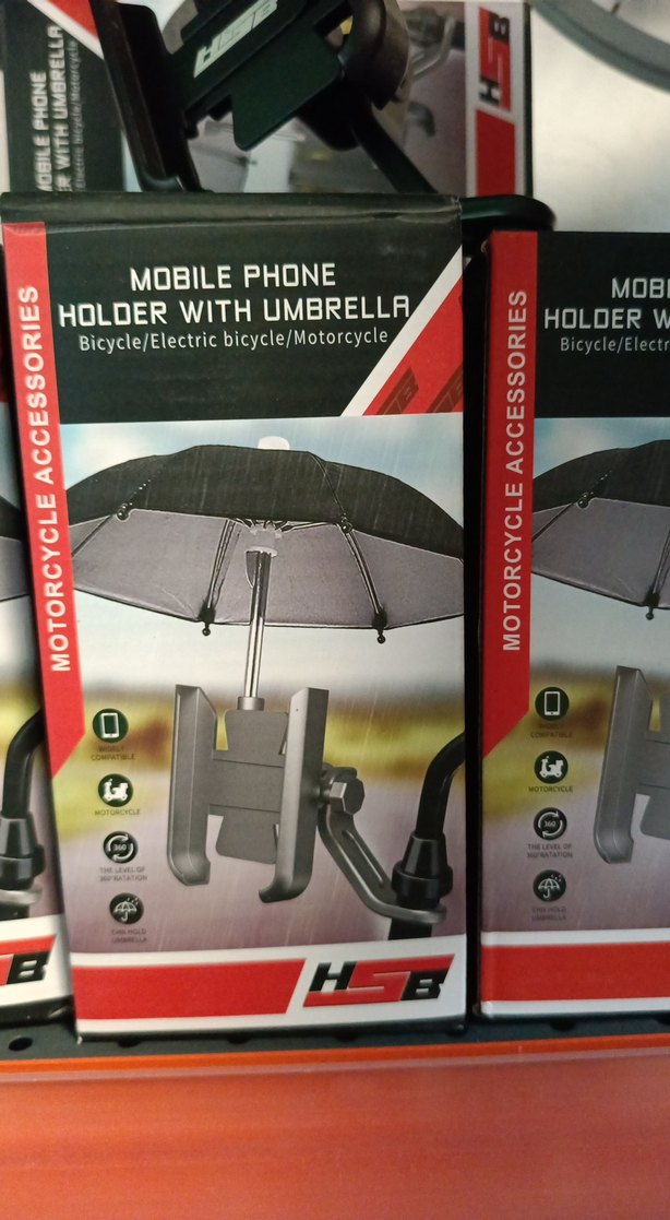 Şemsiyeli telefon tutucu - Görsel 2