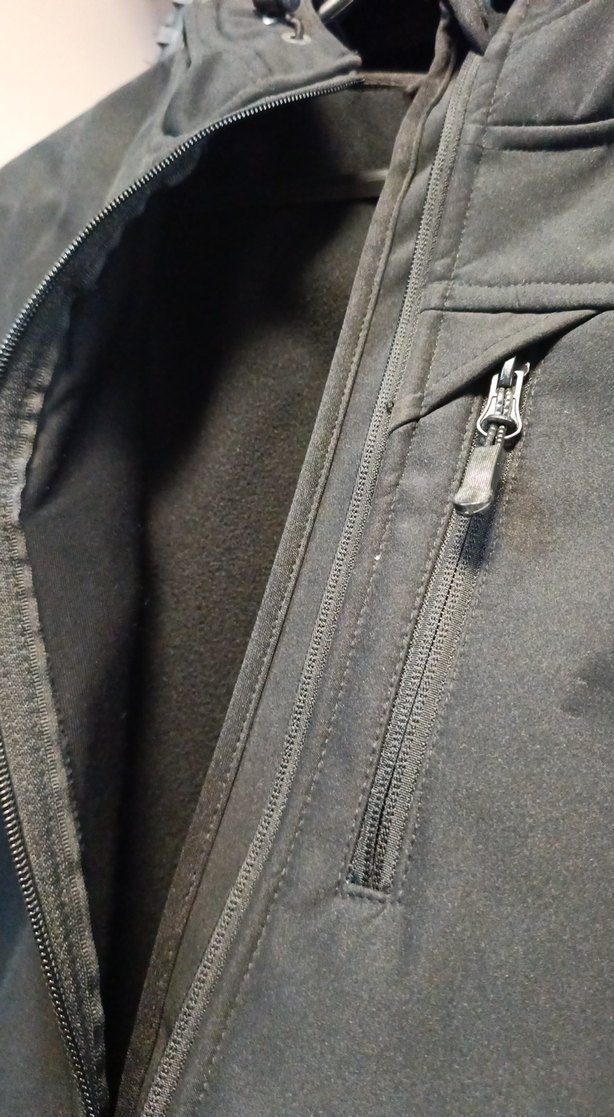 Siyah Fermuarlı Erkek Günlük Ceket - Görsel 2