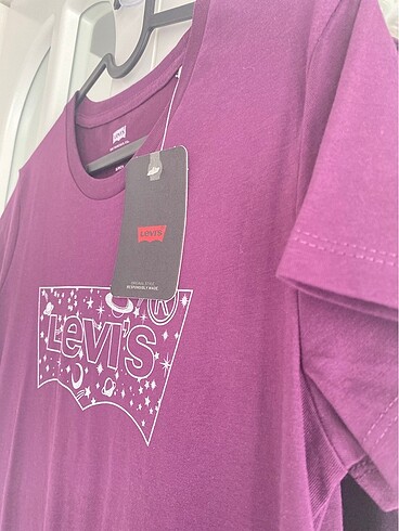 s Beden mor Renk orjinal levis tshirt
