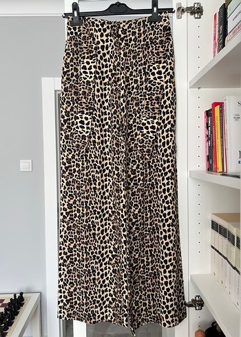 Mango Leopar Pantolon