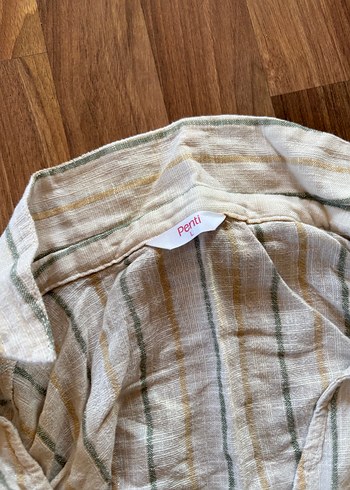 Bej Kadın Bohem Keten takım - Görsel 4