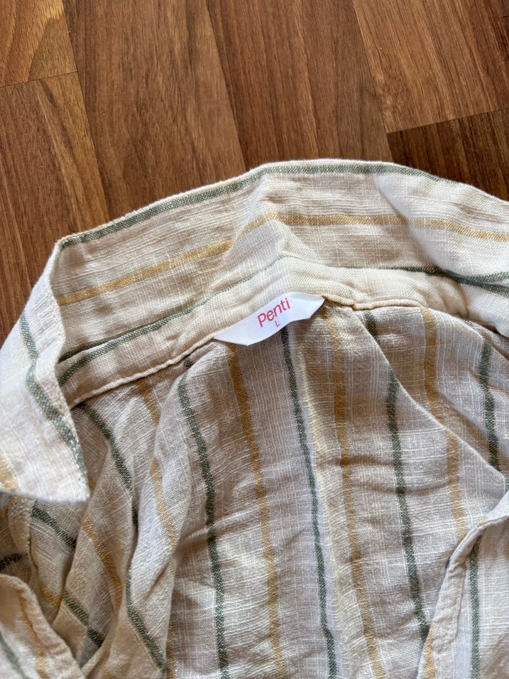 Bej Kadın Bohem Keten takım - Görsel 4