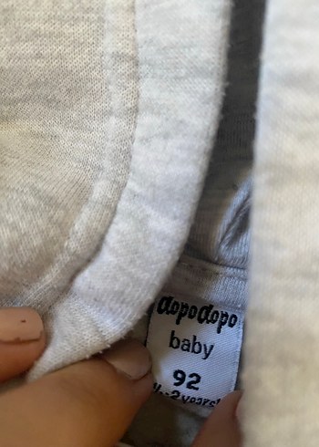 Zara Gri ve Lacivert Bebek Erkek Takım
