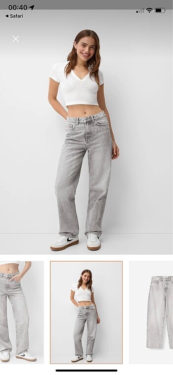 Bershka mom jean