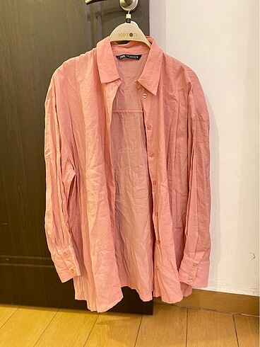 Zara pembe gömlek