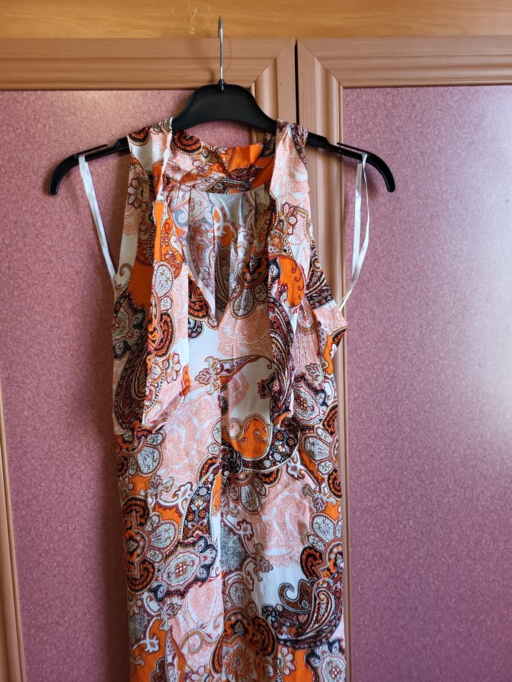 Bohem Çok Renkli Elbise - Görsel 2