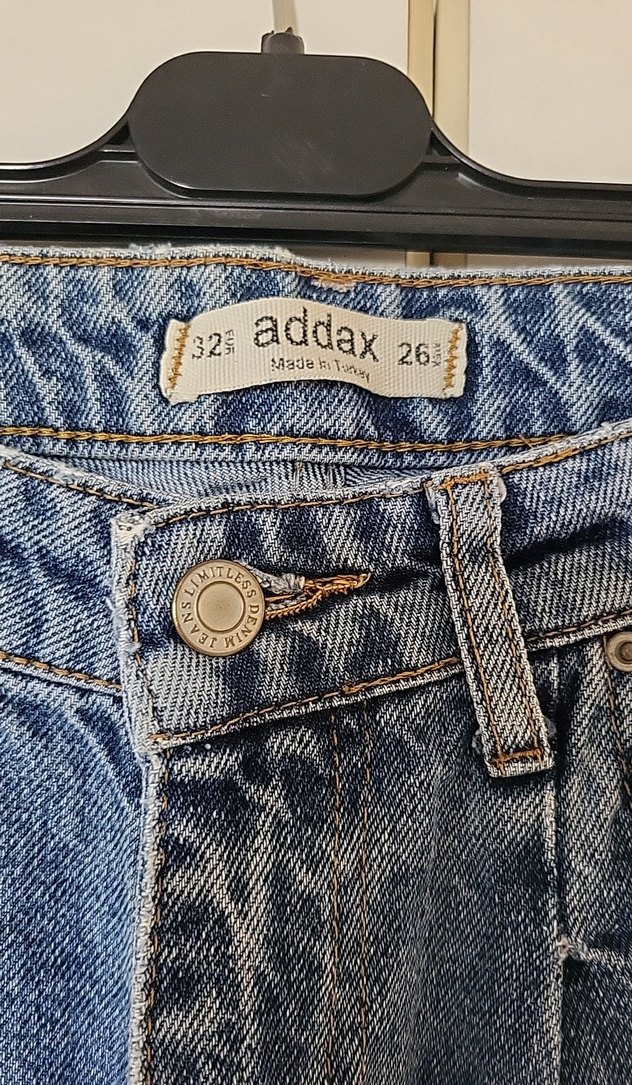 Bol Kesim Kot Pantolon - Görsel 2