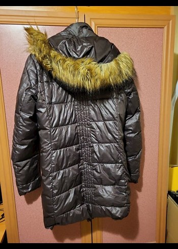 Uzun Puf Mont - Görsel 2