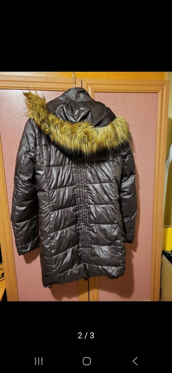 Uzun Puf Mont - Görsel 2