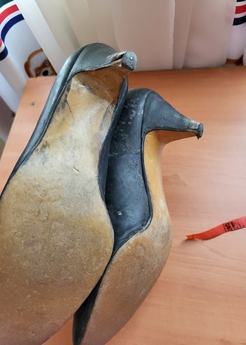 37 Beden Siyah, Kadın Stiletto Topuklu Klasik Ayakkabı