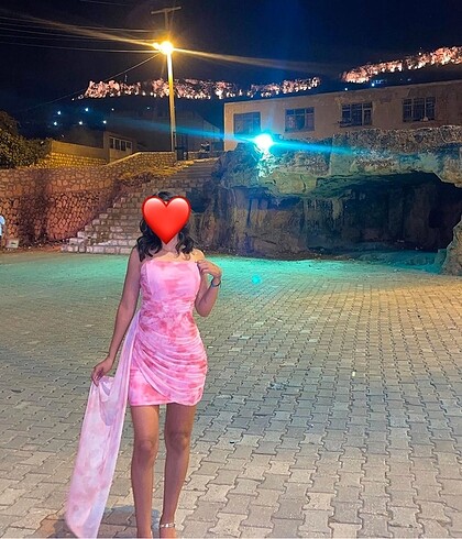 Butigo Straplezli kısa elbise