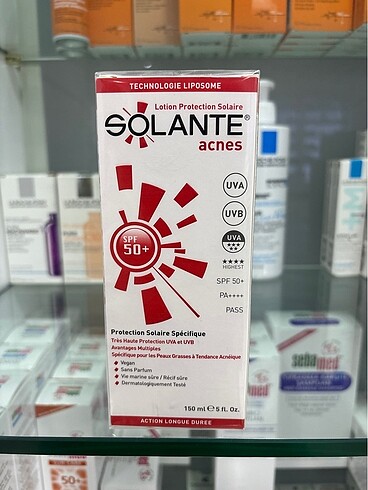 SOLANTE AKNELİ CİLTLER İÇİN GÜNEŞ KREMİ