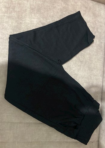 Siyah Kadın Midi Kumaş Pantolon