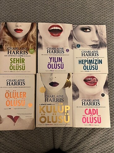 Vampir Kitap Serilerimi Satıyorum