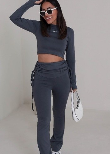 tayt bluz ikili takım - Görsel 3