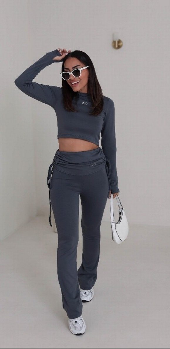 tayt bluz ikili takım - Görsel 3