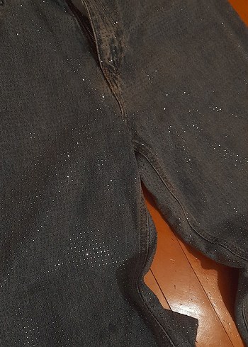koton taşlı kot pantalon - Görsel 5