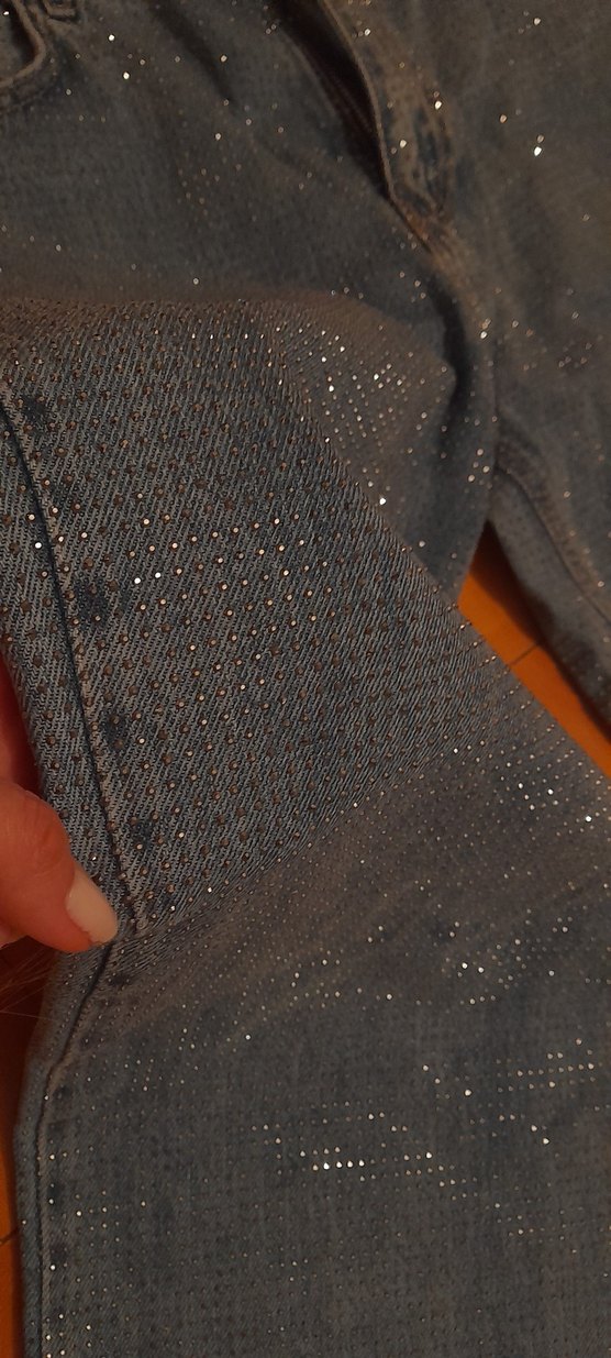 koton taşlı kot pantalon - Görsel 2