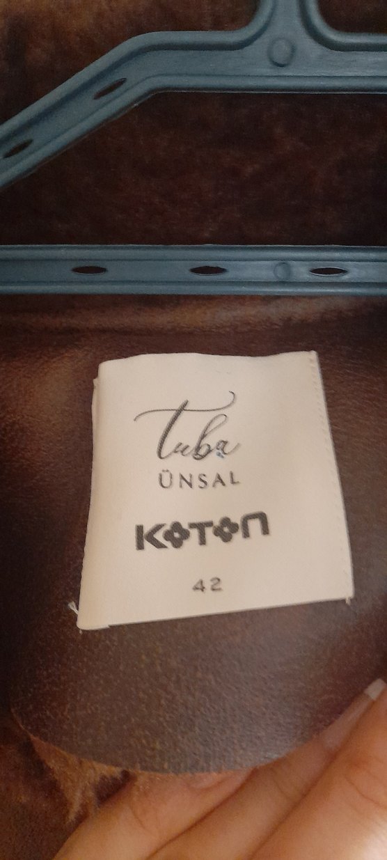 Koton kürklü Deri Kadın Ceket - Görsel 4