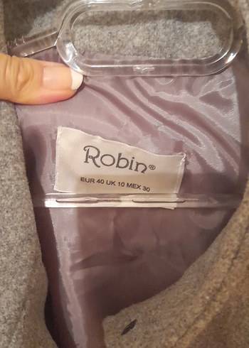 Gri Kısa Düğmeli tüvit Kadın Ceket - Görsel 4