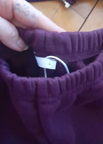 Bordo Kadın Eşofman Takımı, Rahat Kesim - Görsel 3