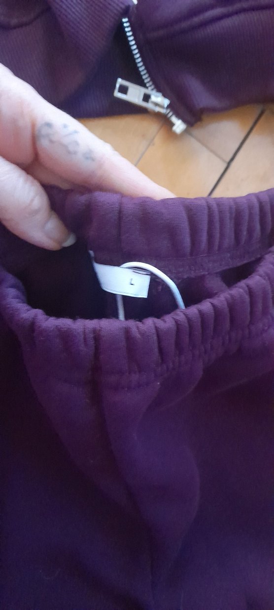 Bordo Kadın Eşofman Takımı, Rahat Kesim - Görsel 3