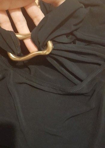 Kadın Siyah bluz - Görsel 2