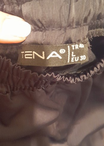 siyah Saten Pantolon - Görsel 2