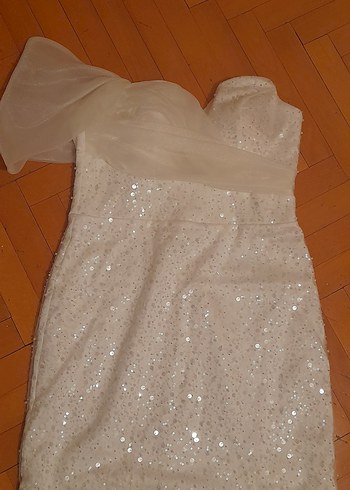 kısa nikah elbisesi - Görsel 2