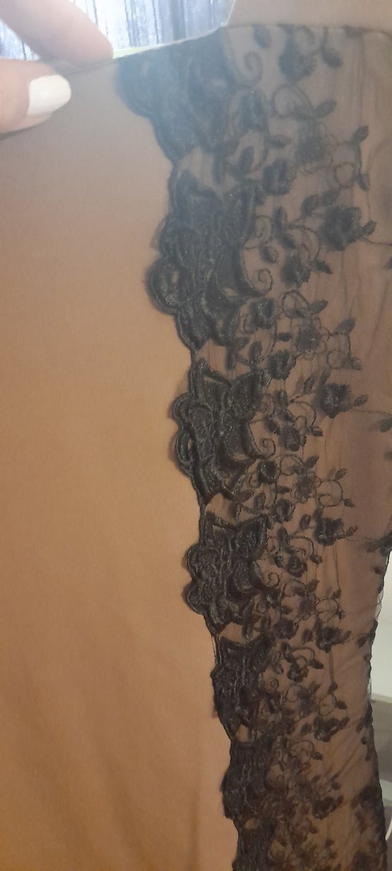 Kahverengi Uzun Kollu Drapeli Kadın Elbise - Görsel 3