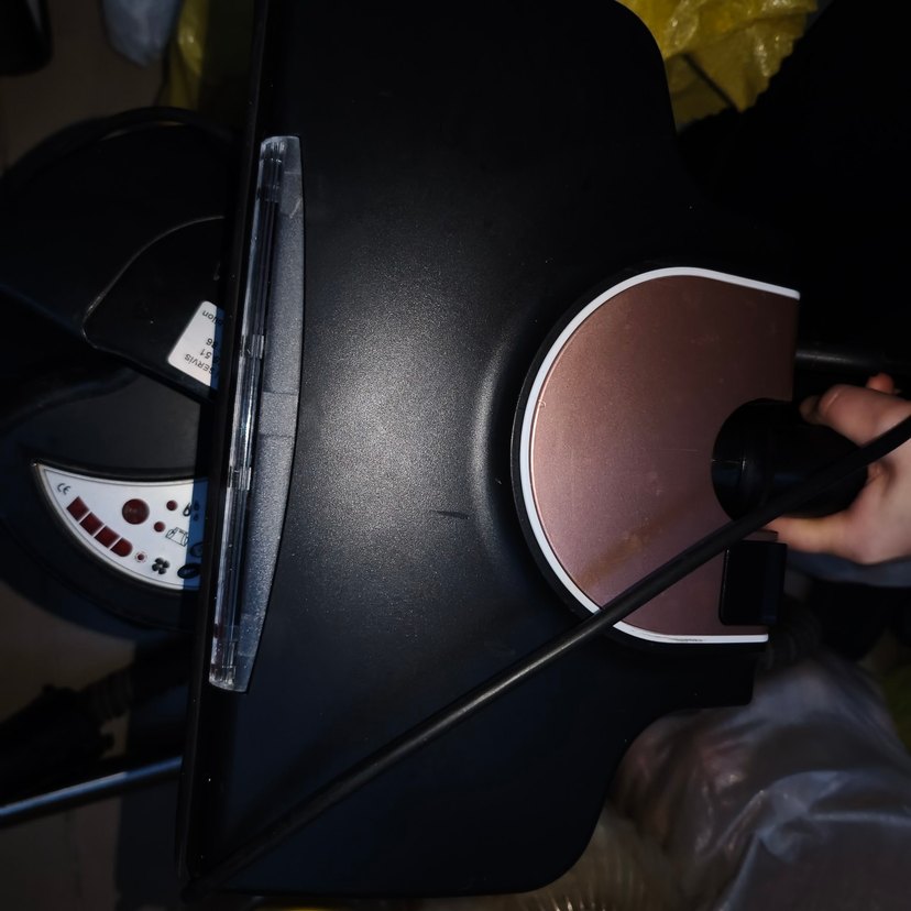 Siyah Endüstriyel Elektrikli Süpürge - Görsel 2