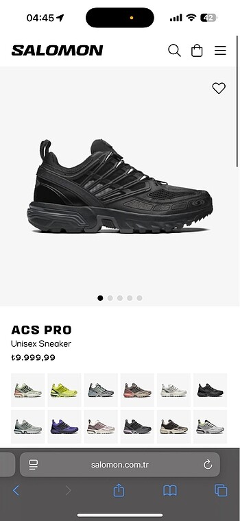 Salomon acs pro 