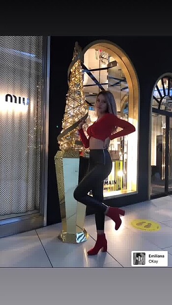 Bershka deri pantolon