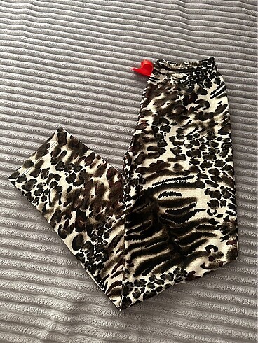 Leopar alt pijama
