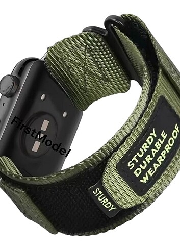 Diğer Huawei watch fit 3 Premium Cırtlı Kordon