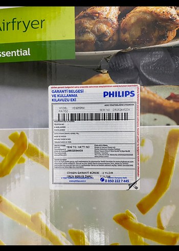 Philips Essential Hava Fritözü 4.1L, 0.8kg - Görsel 3