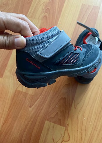 Gri Erkek Çocuk Street Wear Bot - Görsel 3