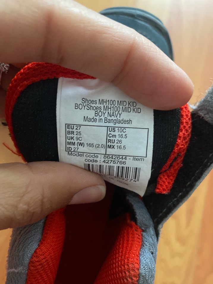 Gri Erkek Çocuk Street Wear Bot - Görsel 4