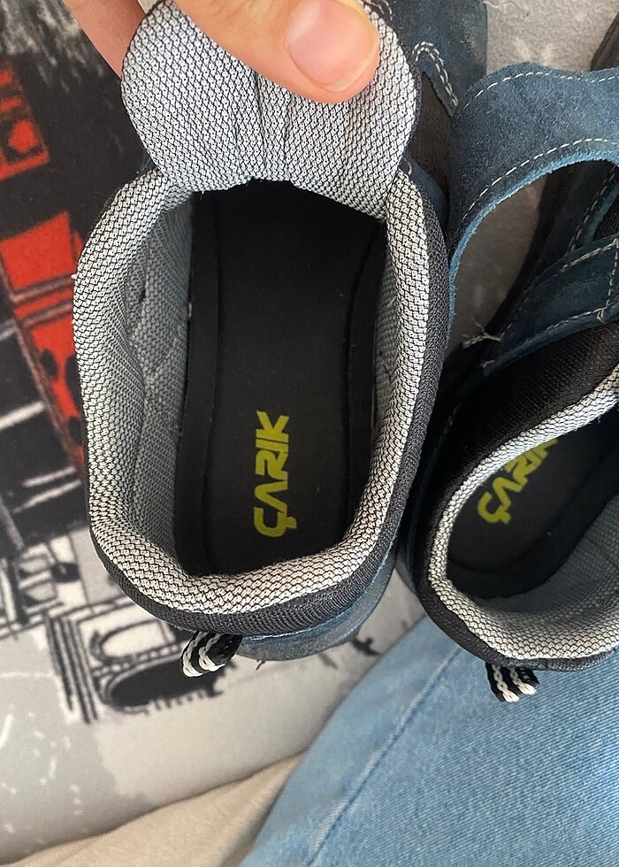 Çarık marka temiz Çelik burunlu iş ayakkabısı - Görsel 4