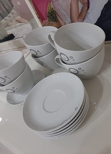 6lı çay neskafe takımı