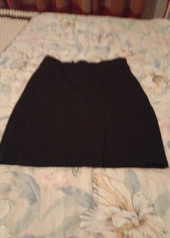 Siyah Midi Hamile Eteği - Görsel 2