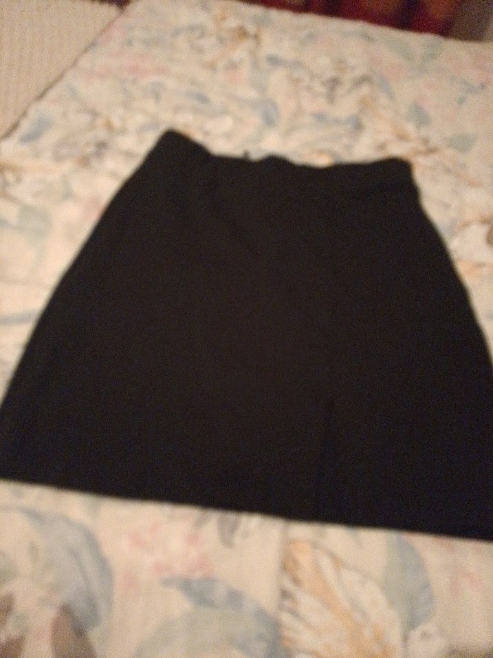 Siyah Midi Hamile Eteği - Görsel 4