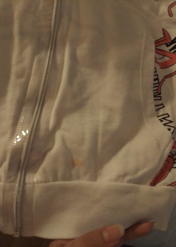 Baskılı Fermuarlı Sokak Stili Beyaz Kedi Kıyafeti Yoyoso marka - Görsel 7