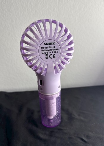 Pastel Mor Mini El Vantilatörü - Görsel 2