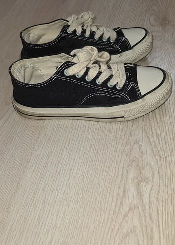 Siyah Bağcıklı  Spor Ayakkabı - Görsel 2