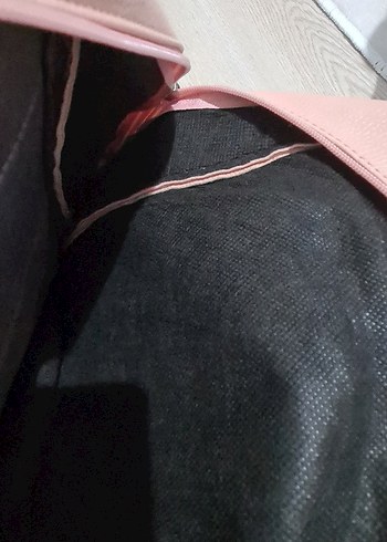 Beden Pembe Deri Kadın Sırt Çantası