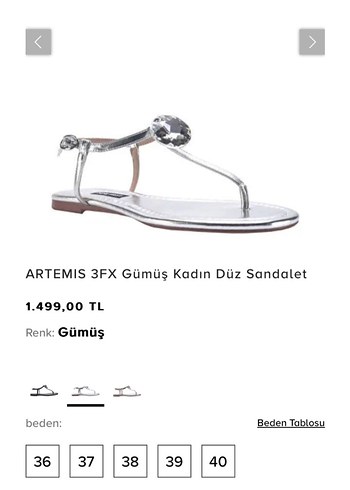 39 Beden altın Renk gümüş Renkli Boncuk Detaylı Sandalet