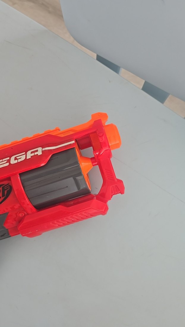 Renkli NERF Mega CycloneShock Oyuncak Tüfek - Görsel 4