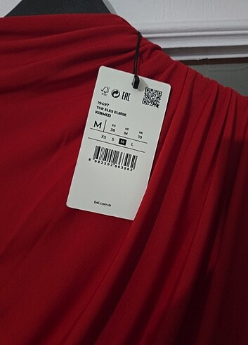 BSL FASHION Kırmızı elbise