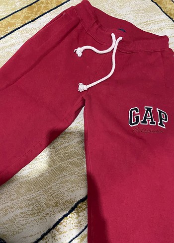 GAP Kırmızı Kadın Fermuarlı Sweatpant - Görsel 2